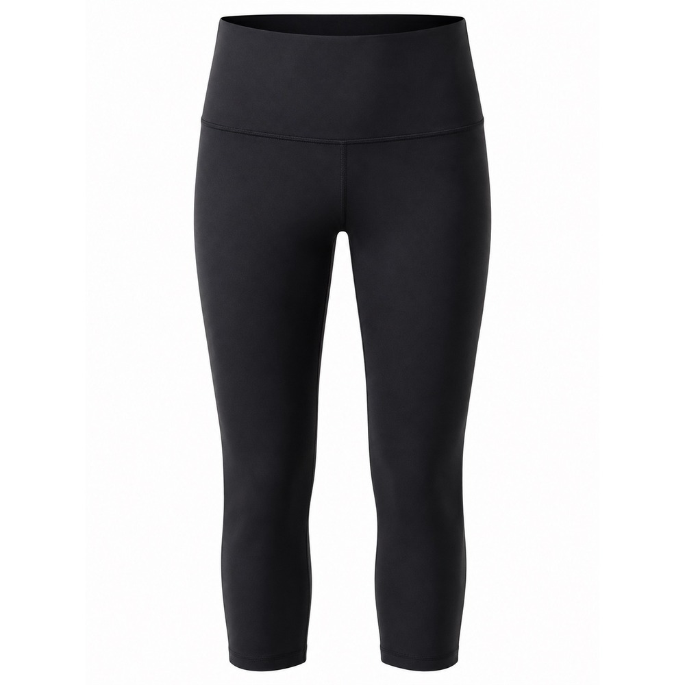 Lululemon Align High-Rise Crop Leggings Women 4 Black Yoga Gorpcore